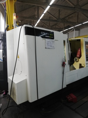 Токарный DMG CTX 510 eco C-axis с ЧПУ 5027 = Mach4metal