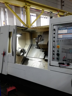 Токарный DMG CTX 510 eco C-axis с ЧПУ 5027 = Mach4metal