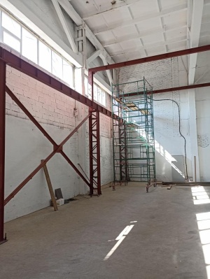 Монтаж крановой эстакады для мостового крана, кран-балки