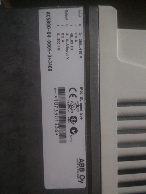 Инвертор ABB ACS-800