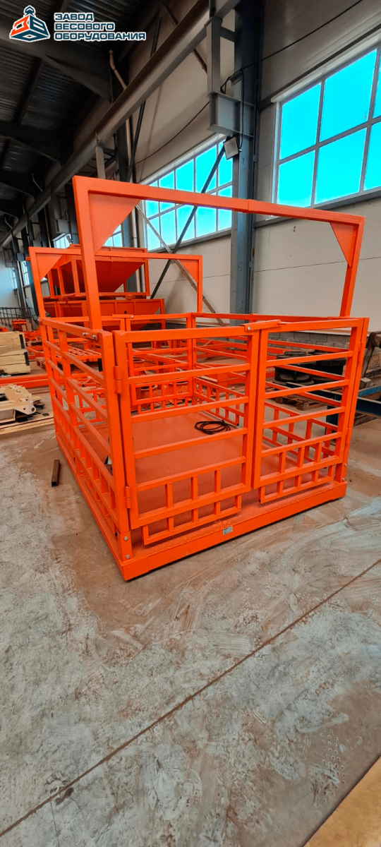 Весы для животных. Напольные весы для КРС ВП-С 100 кг