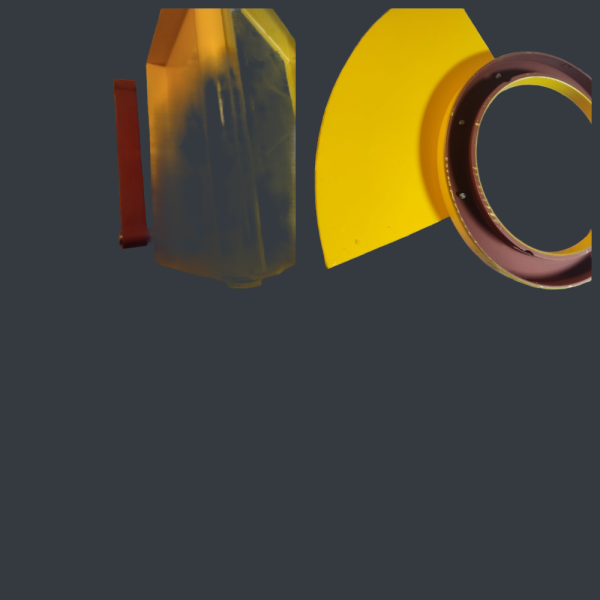 Экран защиты зоны резания и патронов станков 16К20,16К25