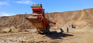 Terex finlay 694+ supertrack трехдековый мобильный грохот