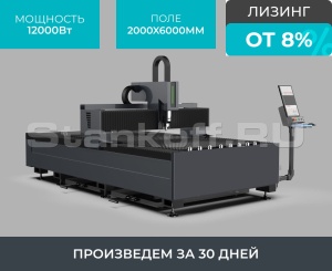 Оптоволоконный лазерный станок по металлу STL-2060FP/12000 Raycus