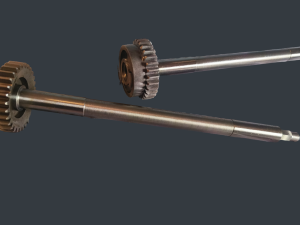 Вал смены инструмента в комплекте с шестерней