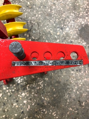 Трубогибочное устройство УТГ-45Р