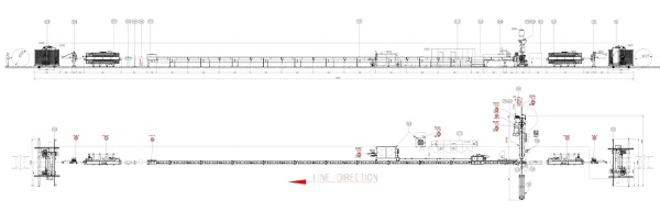 Экструдерная линия Samp PS B1 Nr. 13884