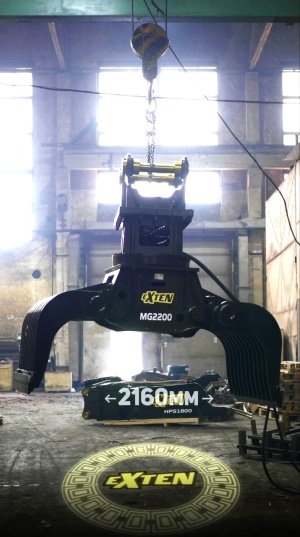 Грейфер для демонтажа с ротацией MG2200