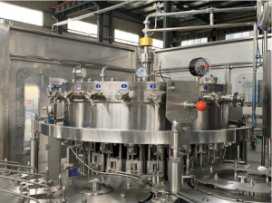 Автоматическое оборудование для линии розлива газированной, негазированной воды в ПЭТ тару объемом 0,25-2,0 л