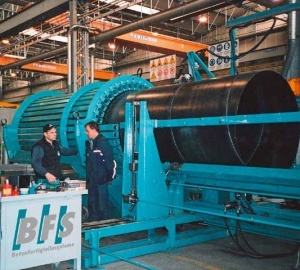 Оборудование для производства бетонных напорных труб высокого давления, BFS