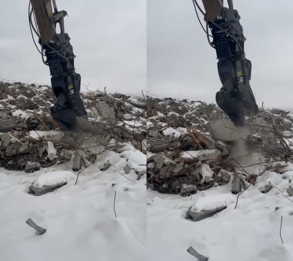Универсальные гидроножницы на экскаватор Komatsu PC300