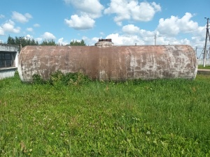 Железнодорожная цистерна 50 кубов (биметалл), нержавеющая внутри
