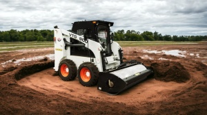 Виброкаток на мини-погрузчик New Holland LS 170