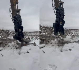 Универсальные гидроножницы на экскаватор Doosan DX300