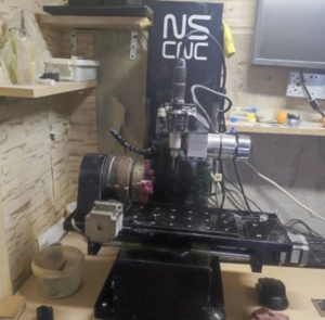 Фрезерный станок 4х-осевый чпу evoc 200 E NS CNC