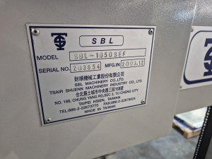 Автоматический пресс для тиснения фольгой SBL-1050 SEF, 2003 г.в