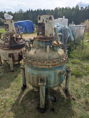 Реактор нержавеющая сталь. Объем 0.33 м3