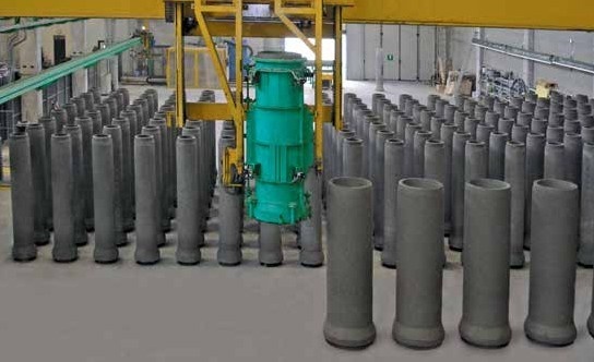 Оборудование для производства бетонных труб и колец, BFS – ATLANTIC, Германия