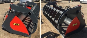 Ковш с захватом для фронтального погрузчика JCB 436/455