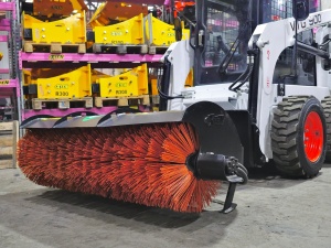Щётка для мини-погрузчика Bobcat, JCB, Liugong, Lonking