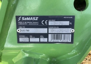 Валкообразователь samasz Duo 740