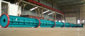 Оборудование для производства преднапряженных бетонных труб, столбов, центрифугирование и вибролитье, BFS