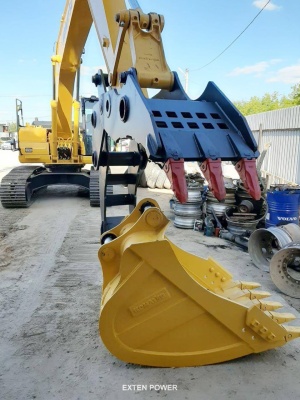 Захват для камней, леса на экскаватор Doosan DX225