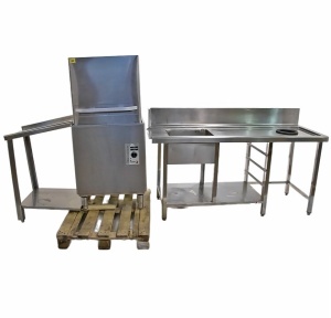 Машина посудомоечная купольная Fagor FI-120 + стол предмоечный + стол д/чистой посуды (ДМ,без помпы)