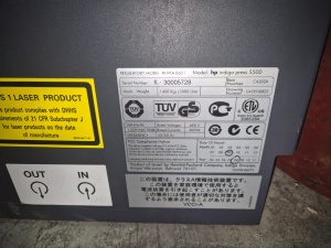 ЦПМ  HP Indigo press 5500, 2008 г.в