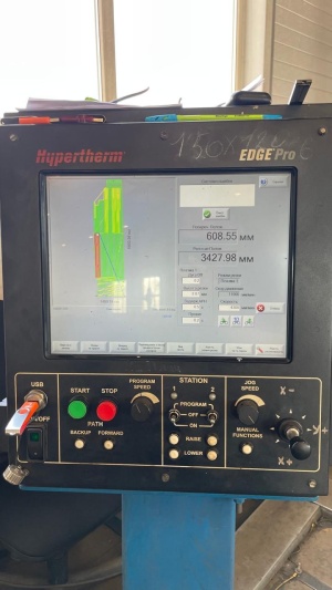 МТР под лист 2-6 м плазменная резка Hypertherm HyPerformance HPR 400 XD