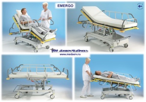Каталка медицинская для перевозки пациентов Emergo, Lojer (Merivaara), Финляндия