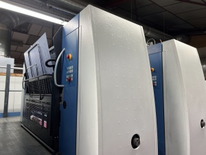 KBA Rapida 105-5+L CX & LED-UV, Year 2019