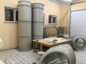 Вентиляция промышленная из пластика