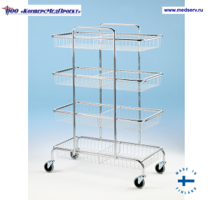 Тележка медицинская 270 для белья Lojer (Merivaara), Финляндия