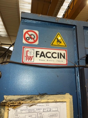 Вальцы гидравлические трехвалковые с УЦИ FACCIN HAY 3172, 75х3100mm