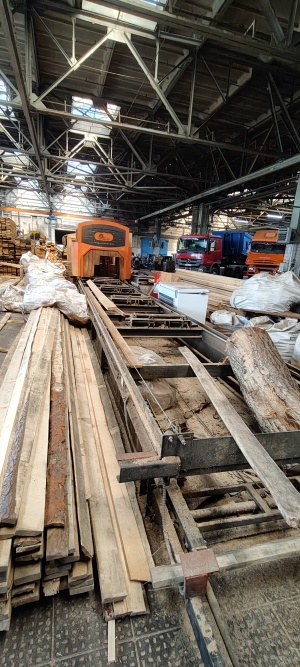 WoodVER Угловая 2х дисковая пилорама УГП2-600