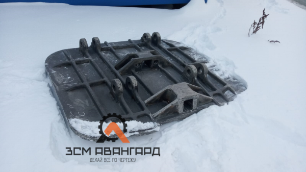 Плита днища на ЭКГ-5 (1080.52.101-1)