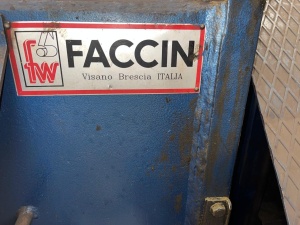Вальцы гидравлические трехвалковые с УЦИ FACCIN HAY 3172, 75х3100mm