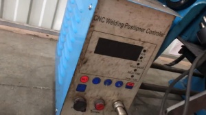 Сварочный позиционер CNC-100 с патроном KD300 (NC контроллер, шаговый двиг., 10-400 мм, грузоп. 100)