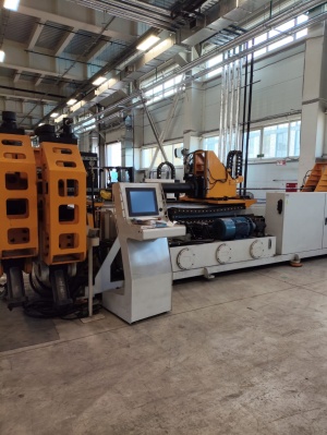 Автоматический трубогибочный станок с ЧПУ FABTEC DW115CNC