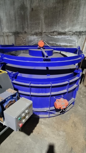 Виброформы для производства бетонных колец