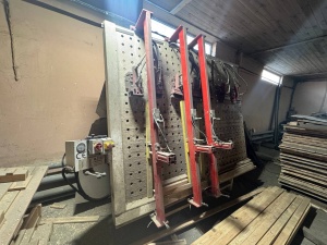 Пресс для склейки бруса