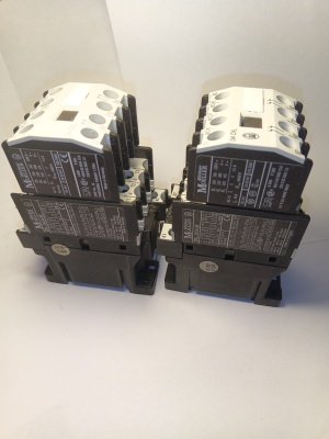 Контактор DIL00AM + 04DIL 20A катушка 230VAC Moeller