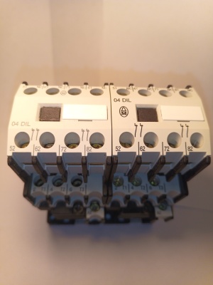 Контактор DIL00AM + 04DIL 20A катушка 230VAC Moeller