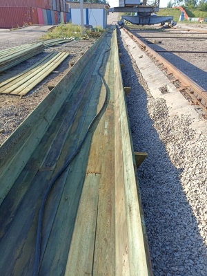 Кабельный лоток козлового, башенного, портального крана