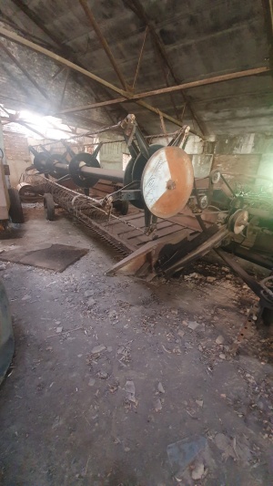 Жатка валковая навесная жвн-6Б