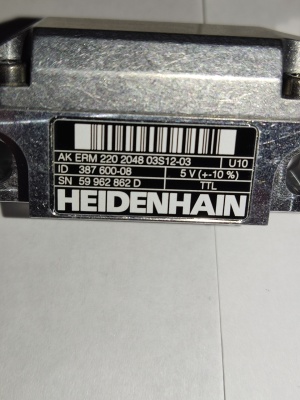 Считывающая готовка AK ERM 2480 + МАГНИТНЫЙ ДИСК тип 390925-04 TTR ERM 200 2048 RA A04 04 67 01.. 12.0 6000 1R 395.000