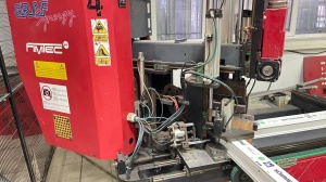 Бесшовная сварочная линия GRAF SL-4-FF с поворотной станцией, столом охлаждения и углозачистным станком WP-CNC-4TR 2021 гв