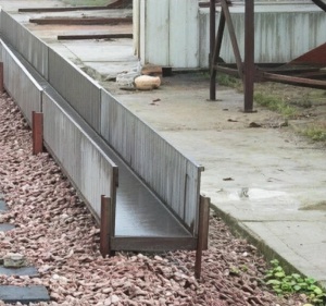 Кабельный лоток козлового, башенного, портального крана