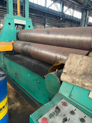 Вальцы гидравлические SERTOM-S, с пультом управления ЧПУ, 40х3100мм